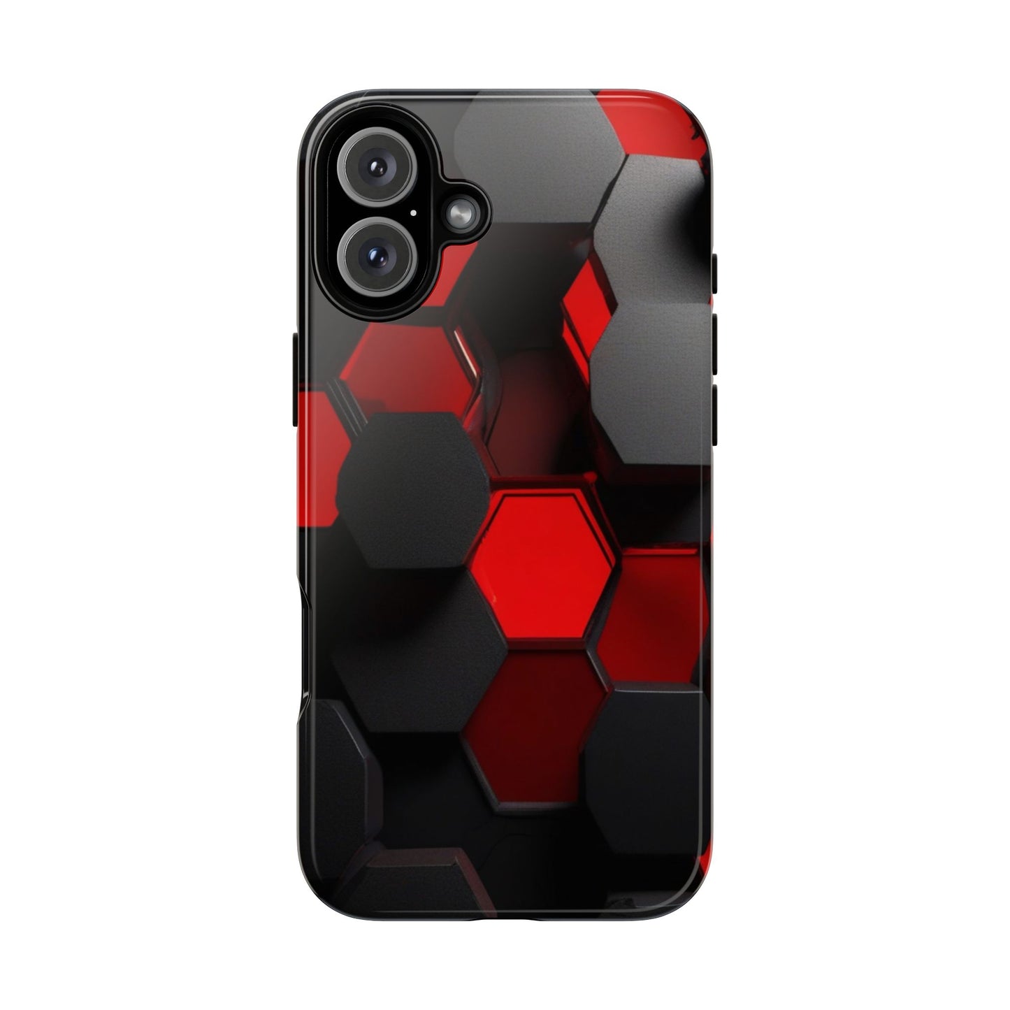 iPhone Tough Case Phone Case for iPhone 14\15\16 – Dual Layer, Matte/Glossy Finish, Wireless Charging Compatible