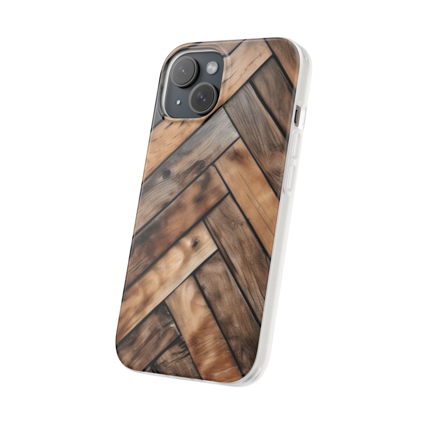 Flexi Clear TPU Case for iPhone 16/15/14 – Slim, Lightweight, Wireless Charging Compatible, Stylish Phone Cover, Phone Protector, Gift for Him or Her.