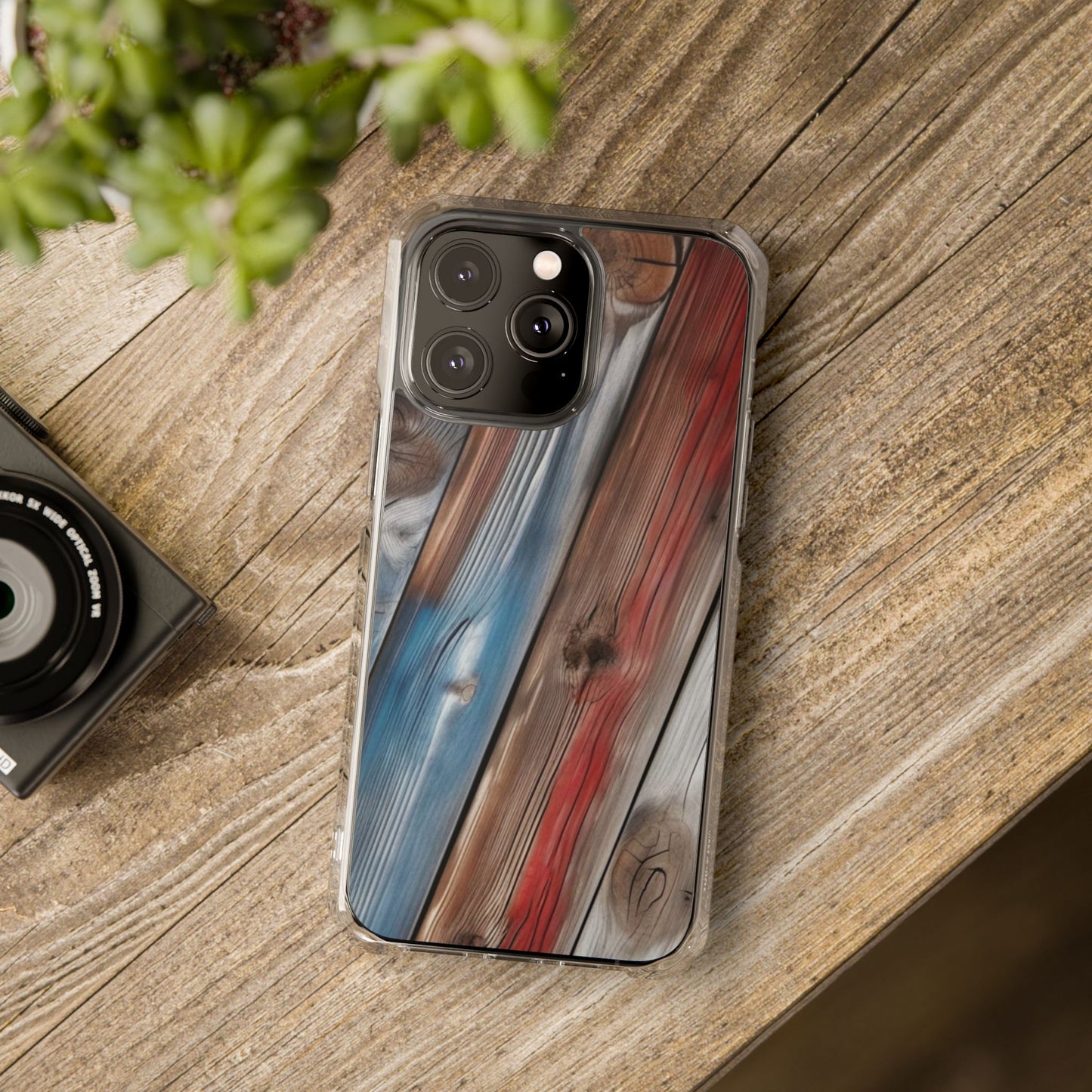 Magnetic Clear Impact Case for iPhone 16/15/14, Protective Cover for Phone, Gift for Him or Her, Eco-Friendly Phone Accessory