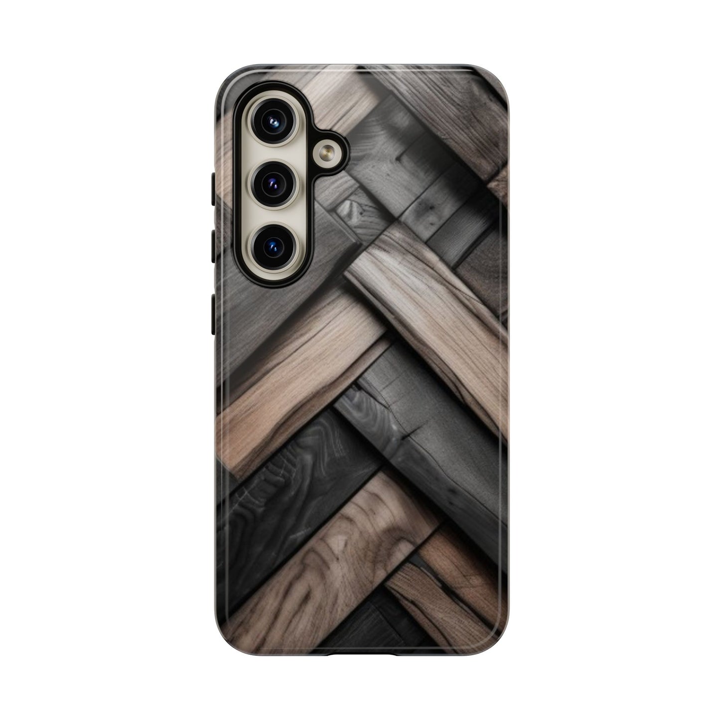Tough Case Phone Case for Samsung Galaxy S25/S24 – Dual Layer, Matte/Glossy Finish, Wireless Charging Compatible