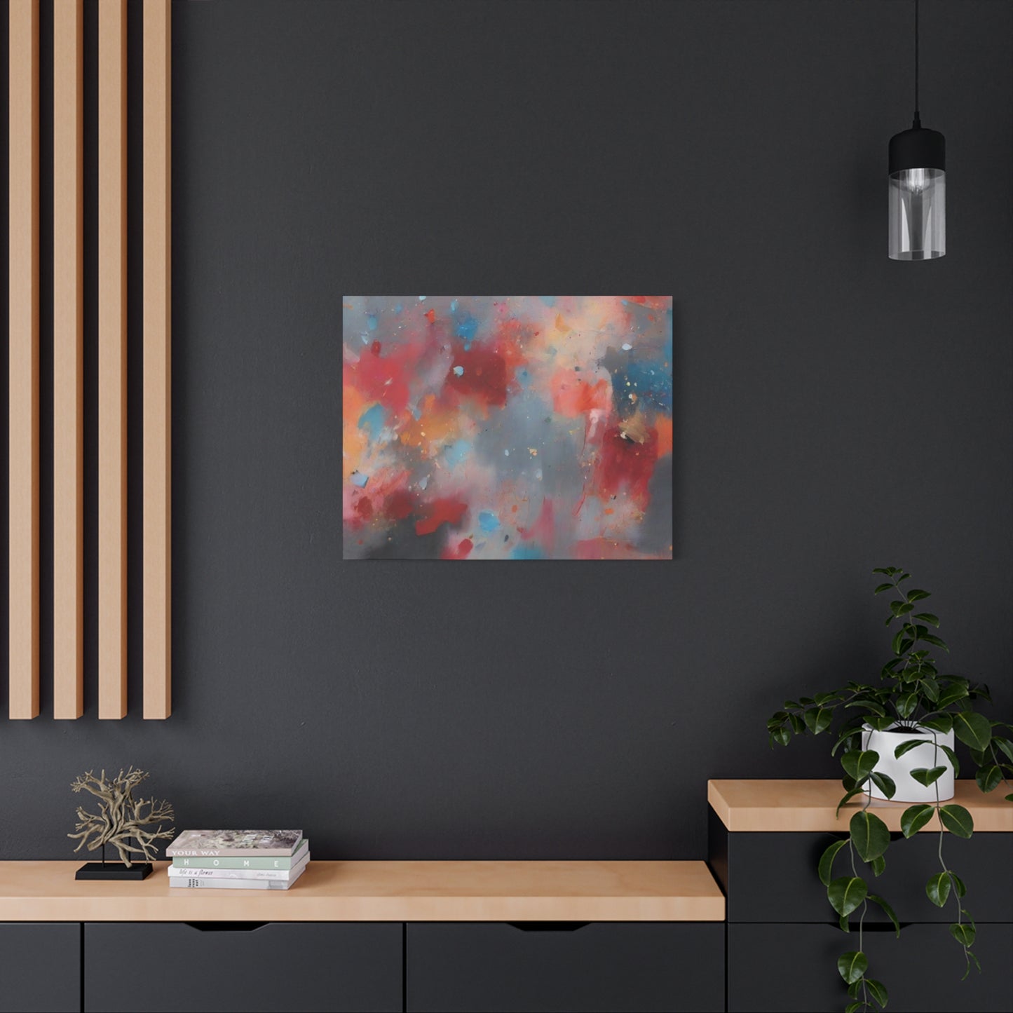 Abstract Art Canvas Print – Modern Wall Art, Digital Artwork, Matte Canvas, Ready to Hang, Home & Office Décor, Modern Wall Décor