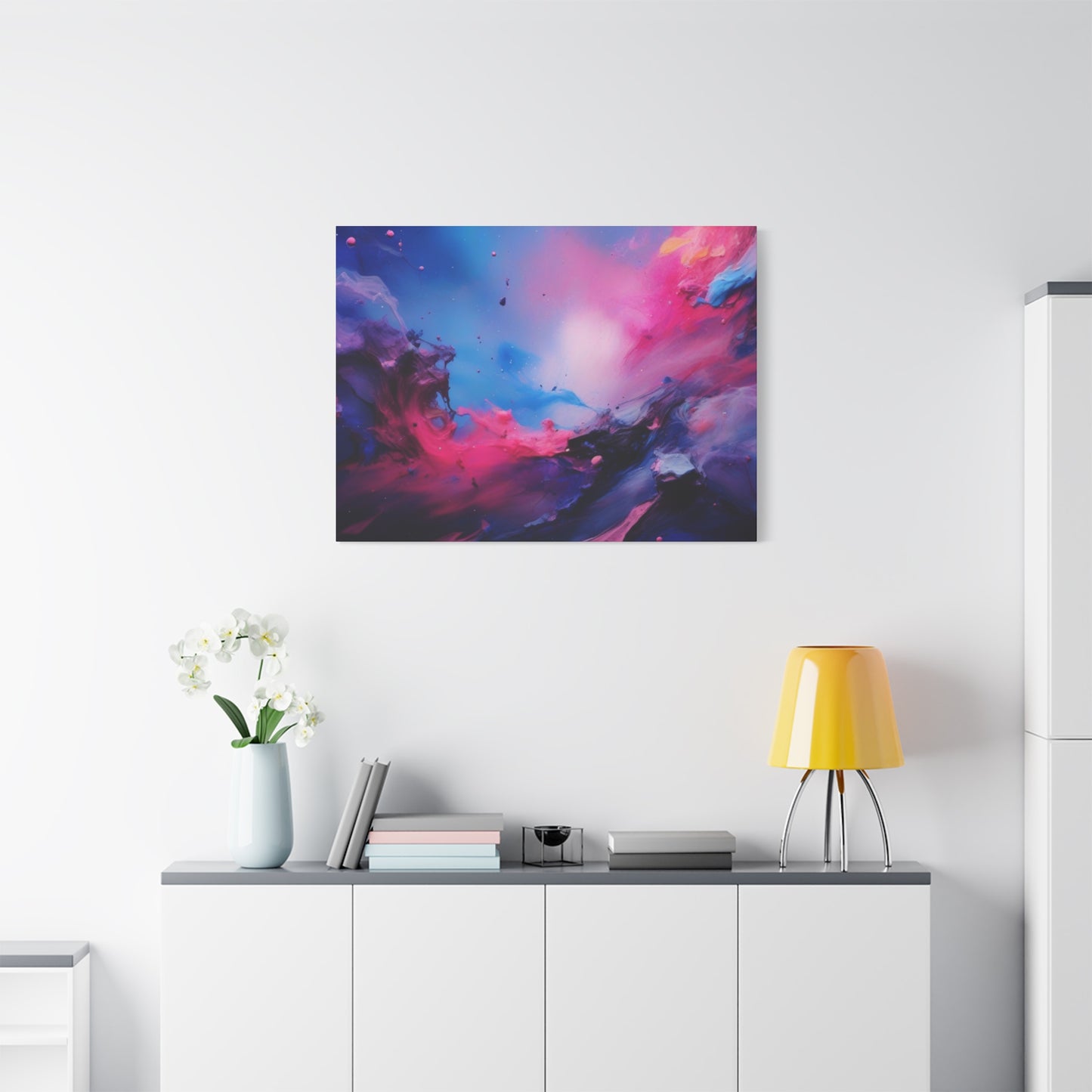 Abstract Art Canvas Print – Modern Wall Art, Digital Artwork, Matte Canvas, Ready to Hang, Home & Office Décor, Modern Wall Décor