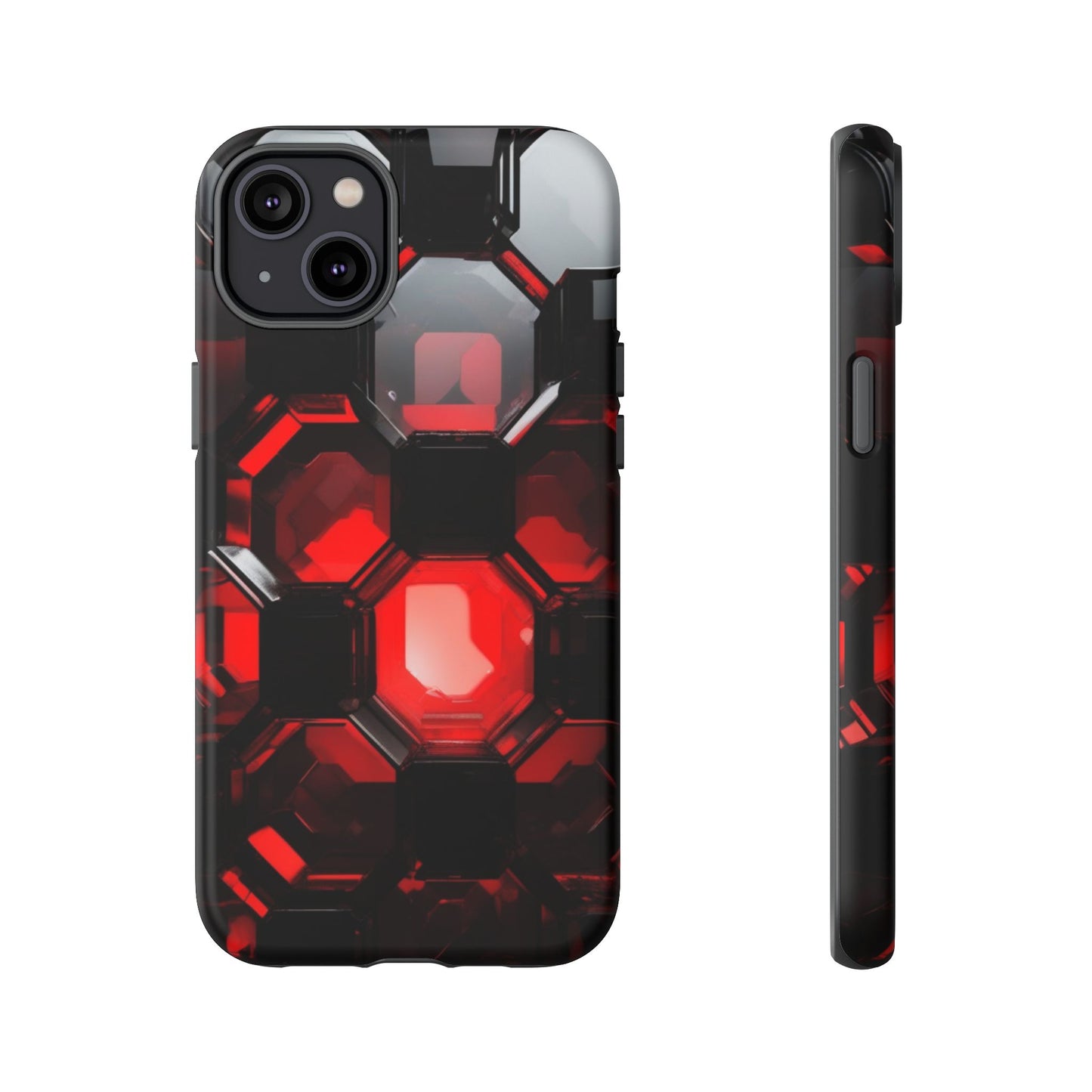 iPhone Tough Case Phone Case for iPhone 14\15\16\17 – Dual Layer, Matte/Glossy Finish, Wireless Charging Compatible