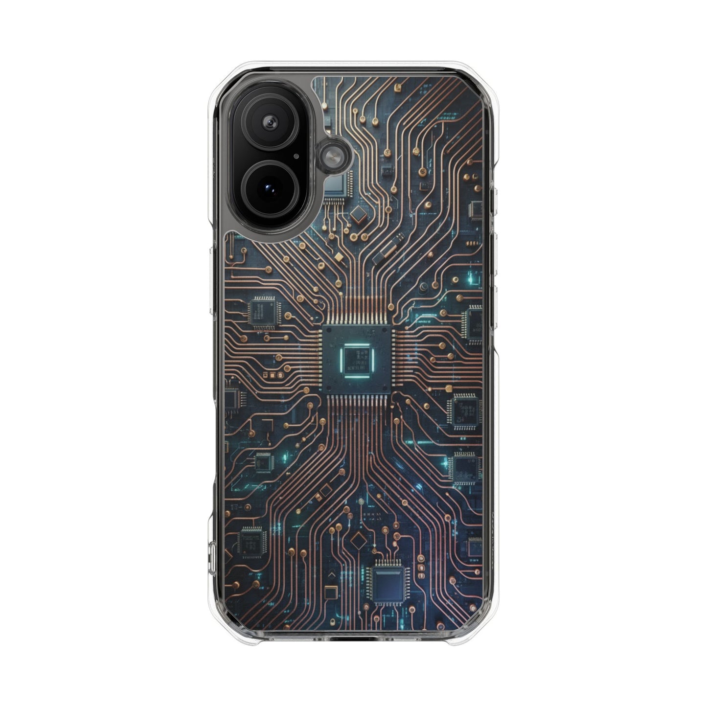 Magnetic Impact Phone Case for iPhone 17/16/15/14. Magnetic Impact Phone Case — Cyber Circuit Design