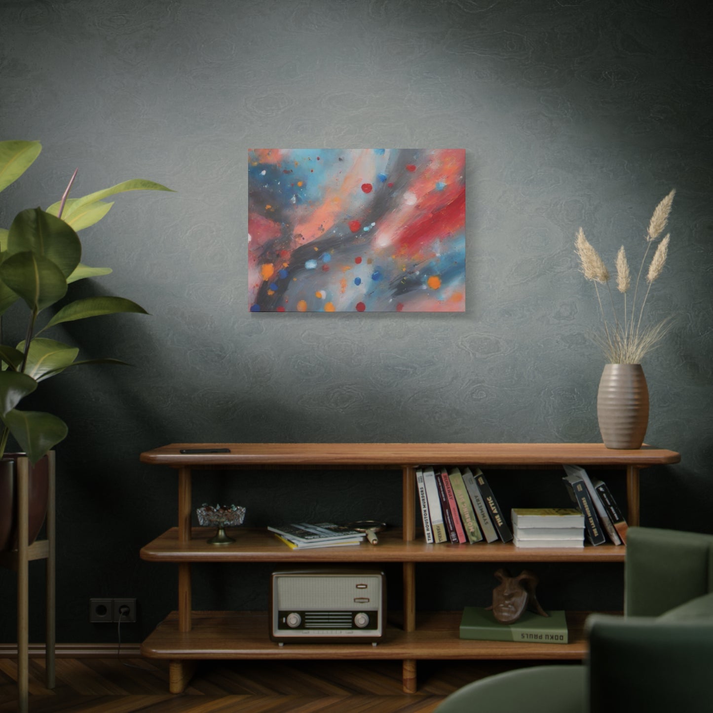 Abstract Art Canvas Print – Modern Wall Art, Digital Artwork, Matte Canvas, Ready to Hang, Home & Office Décor, Modern Wall Décor