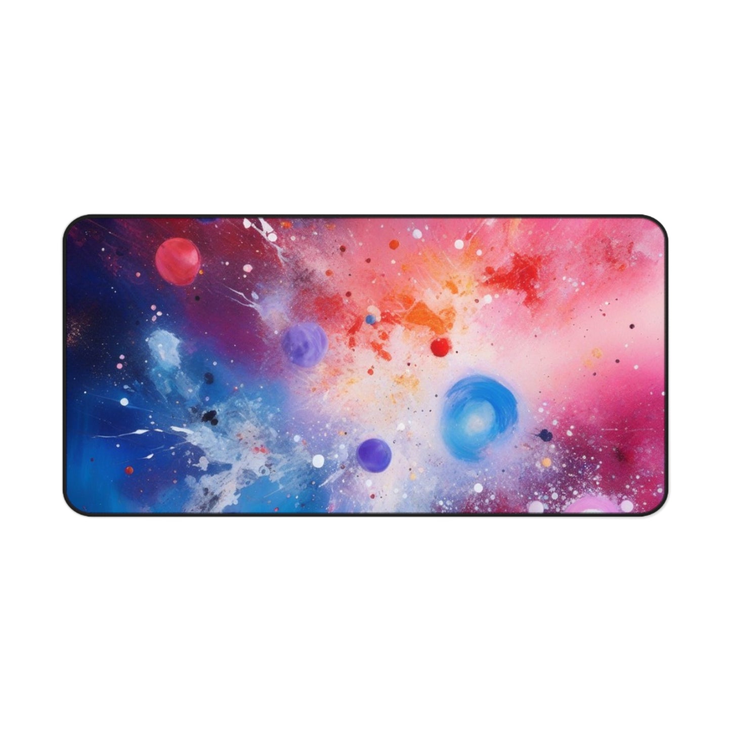 Large Gaming Mouse Pad – Premium Mouse Pad & Tech Accessory for Home & Office, Premium Desk Mat, Gaming Mouse Pad, Non-slip, Cosmic Galaxy Desk Mat - Vibrant Space Design for Home Office or Gaming