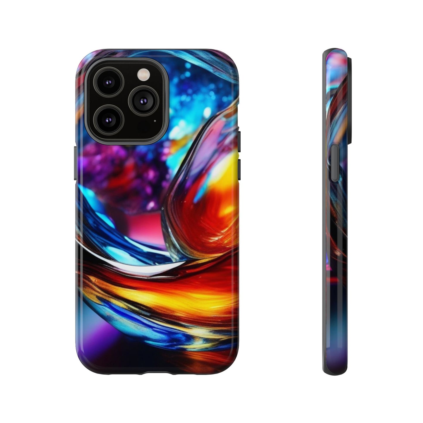 Vibrant Phone Case, Tough Cases for iPhone 17/16/15/14, Stylish Smartphone Cover, Colorful Mobile Accessories, Gift for Tech Lovers