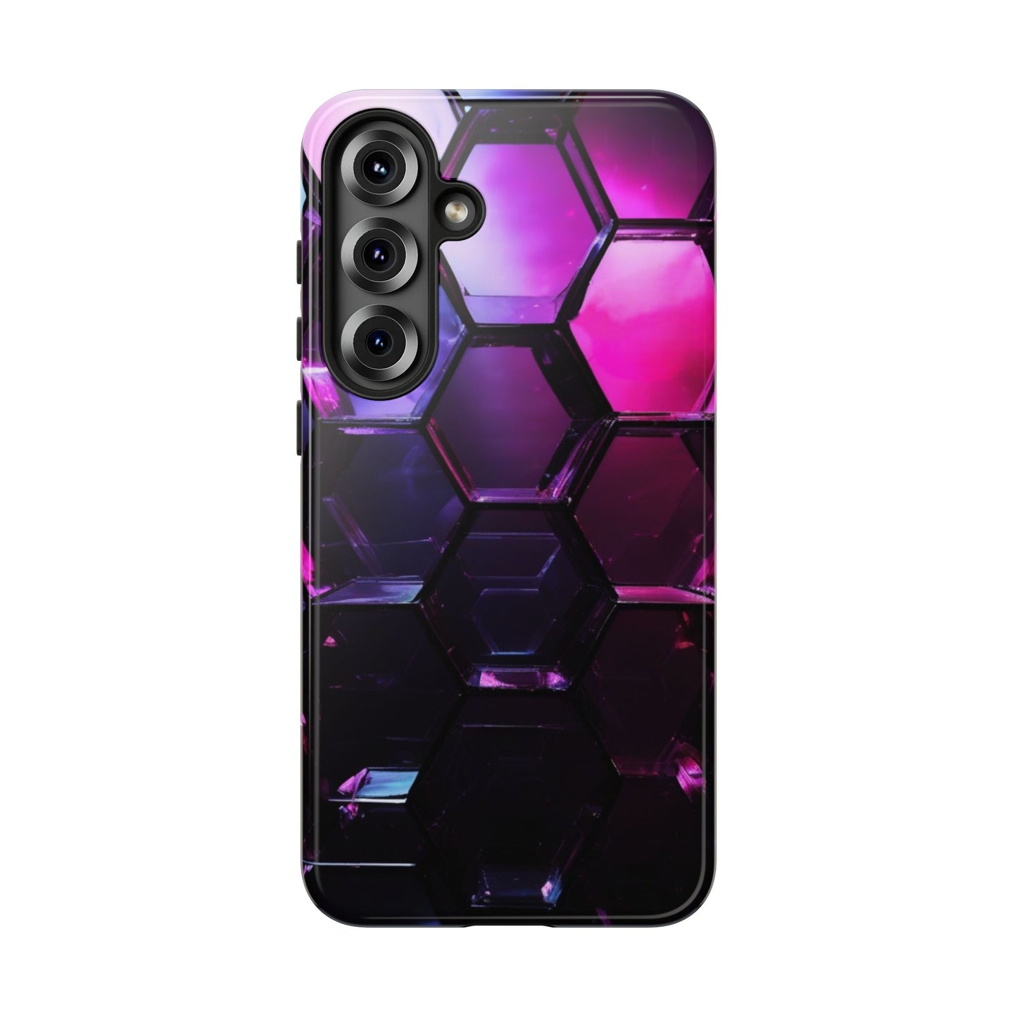 Tough Case Phone Case for Samsung Galaxy S25/S24 – Dual Layer, Matte/Glossy Finish, Wireless Charging Compatible