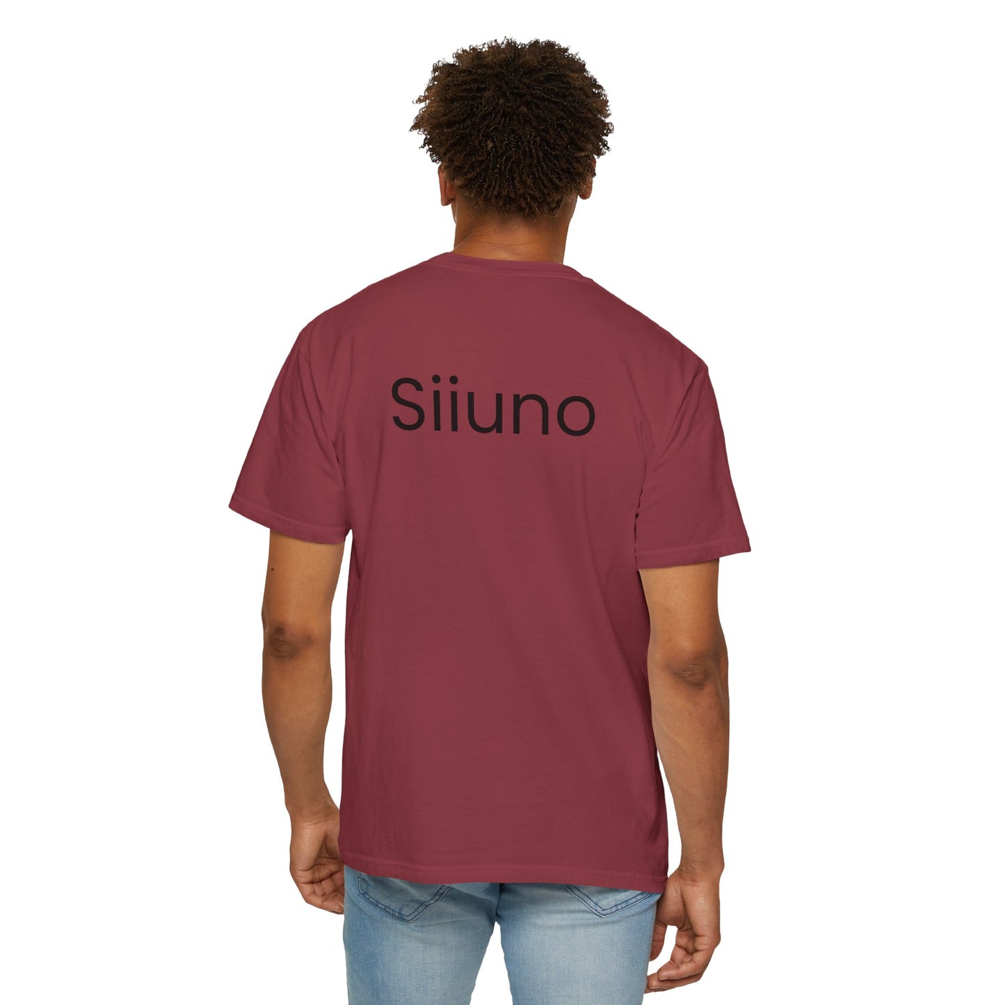 Siiuno Garment-Dyed T-shirt for Everyday Comfort, Unisex Tee for Casual Wear, Gift for Friends, Relaxed Style Tee, Versatile Summer Top