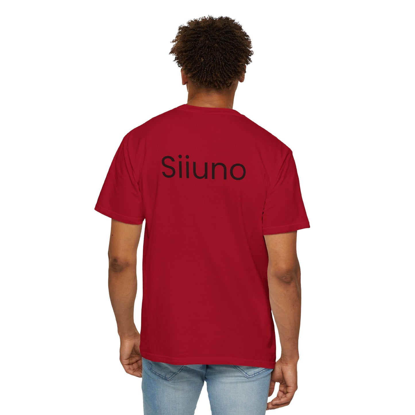Siiuno Garment-Dyed T-shirt for Everyday Comfort, Unisex Tee for Casual Wear, Gift for Friends, Relaxed Style Tee, Versatile Summer Top