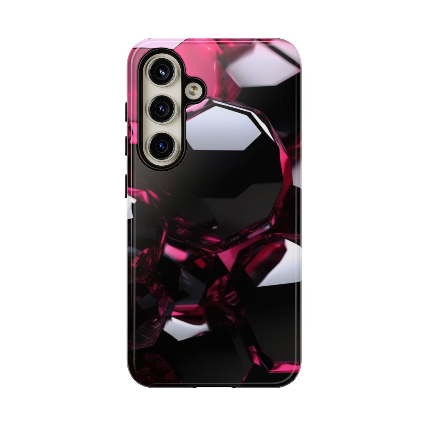 Tough Case Phone Case for Samsung Galaxy S25/S24 – Dual Layer, Matte/Glossy Finish, Wireless Charging Compatible