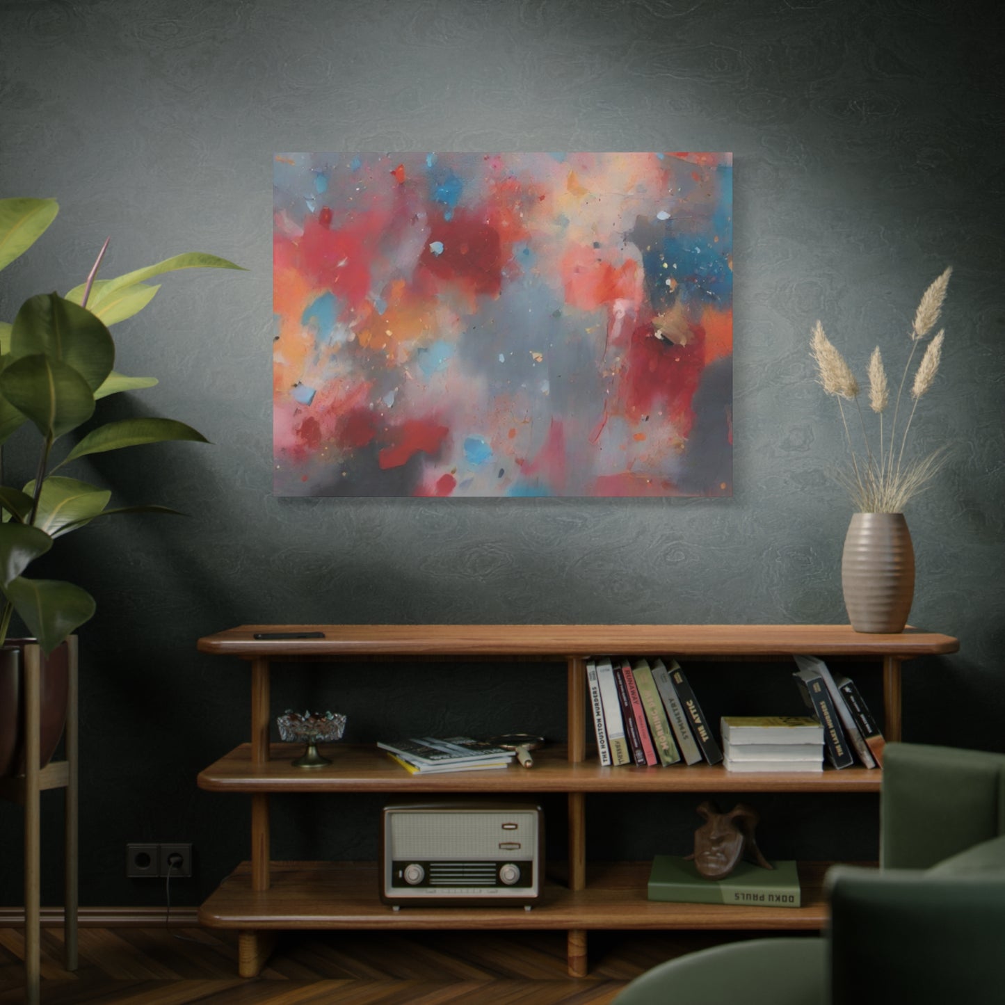 Abstract Art Canvas Print – Modern Wall Art, Digital Artwork, Matte Canvas, Ready to Hang, Home & Office Décor, Modern Wall Décor