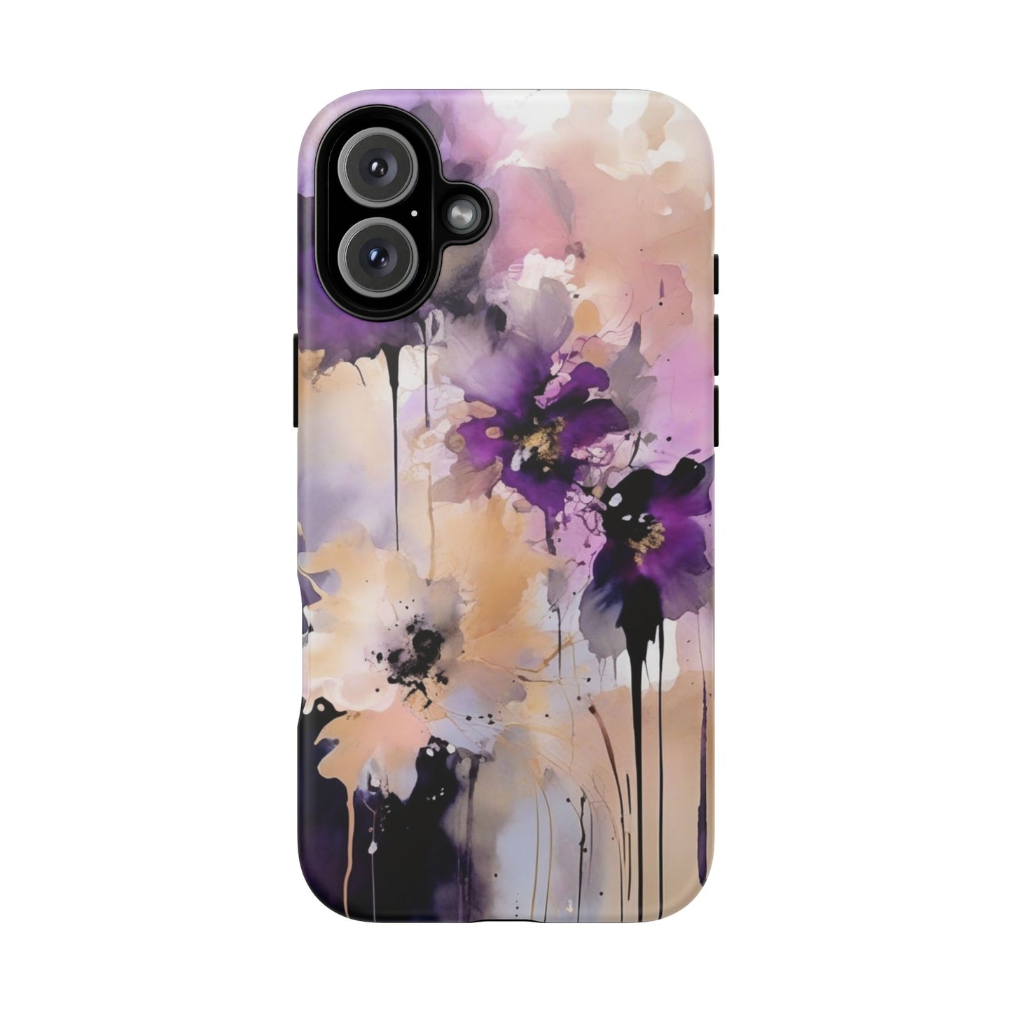 iPhone Tough Case Phone Case for iPhone 15\16 – Dual Layer, Matte/Glossy Finish, Wireless Charging Compatible