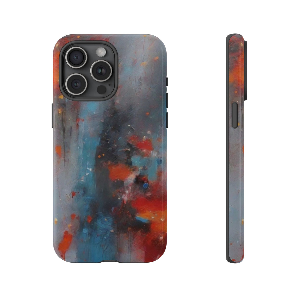iPhone Tough Case Phone Case for iPhone 14\15\16\17 – Dual Layer, Matte/Glossy Finish, Wireless Charging Compatible