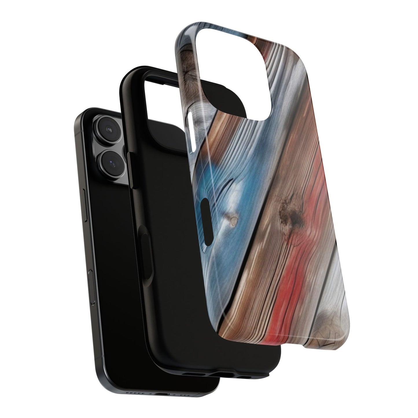 Wooden Texture Phone Case for iPhone 17/16/15/14: Rustic Chic, Tough Protective Cover for Nature Lovers, Birthday Gifts, Unique Tech Accessories