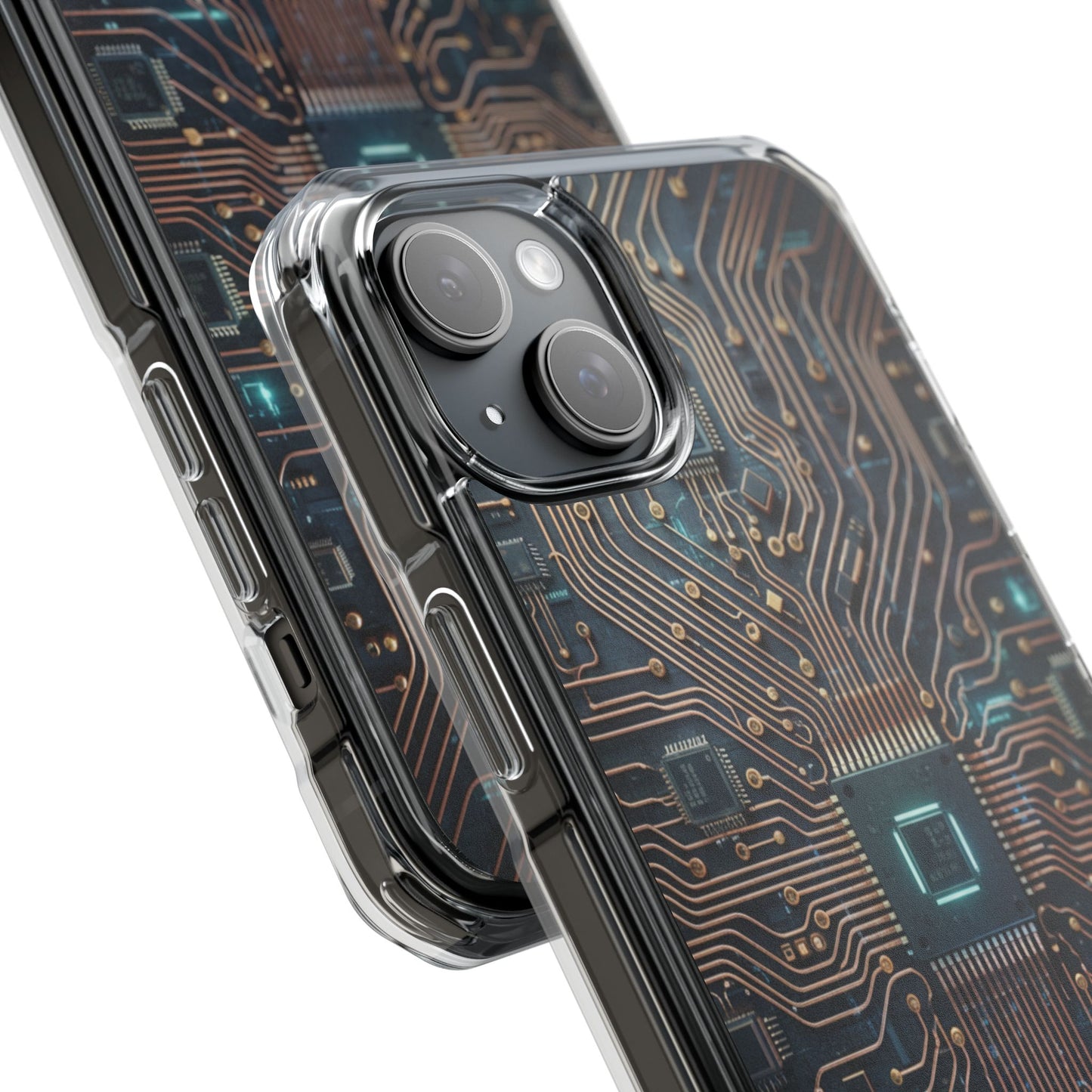 Magnetic Impact Phone Case for iPhone 17/16/15/14. Magnetic Impact Phone Case — Cyber Circuit Design