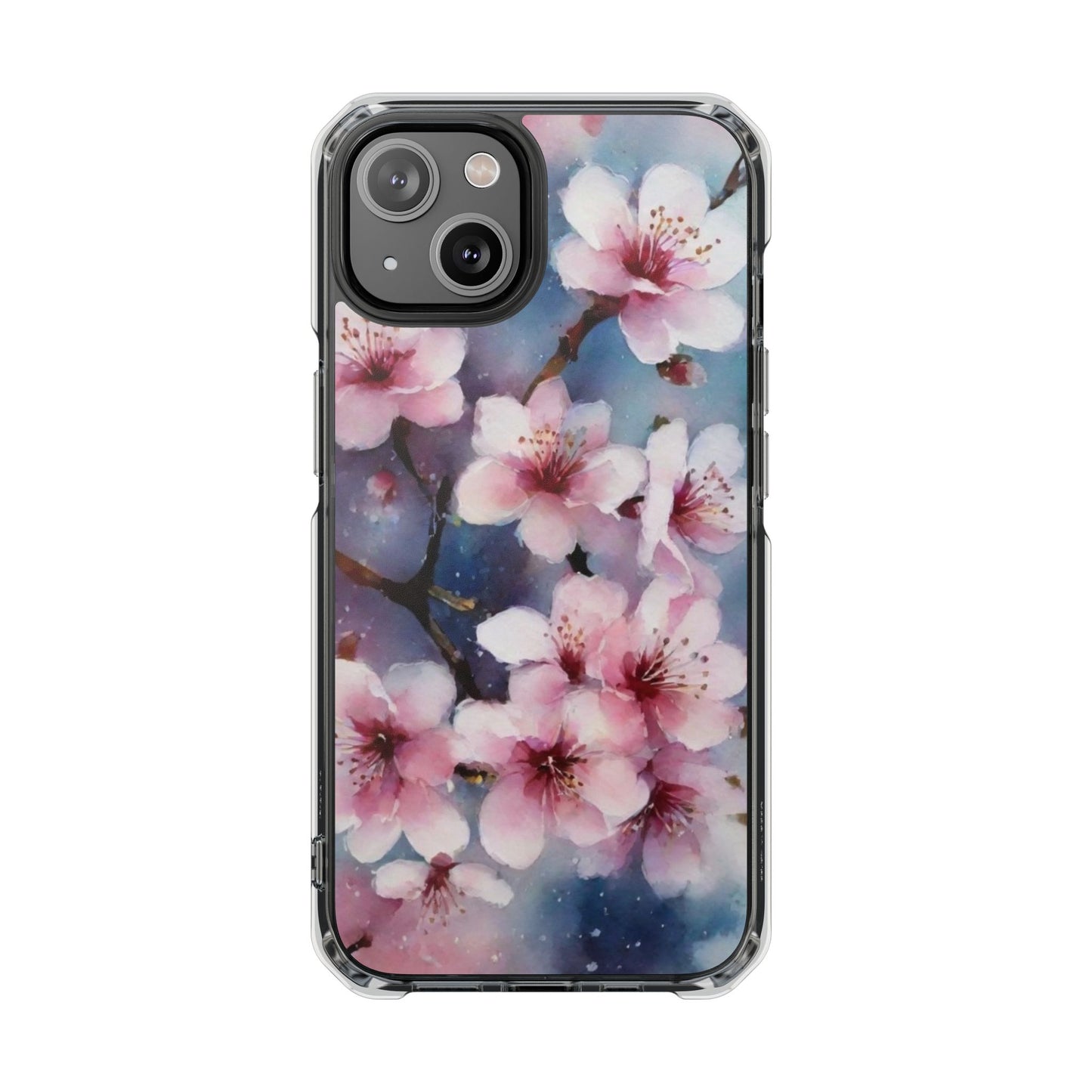 Magnetic Phone Case for iPhone 16/15/14 | Stylish Clear Impact Case, Trendy Protection for iPhone, Unique Gifts for Tech Lovers, Modern Aesthetic