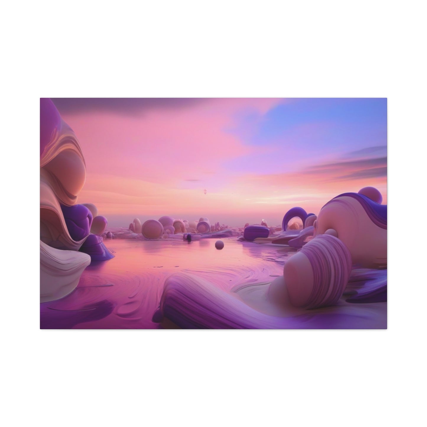 Abstract Art Canvas Print – Modern Wall Art, Digital Artwork, Matte Canvas, Ready to Hang, Home & Office Décor, Modern Wall Décor