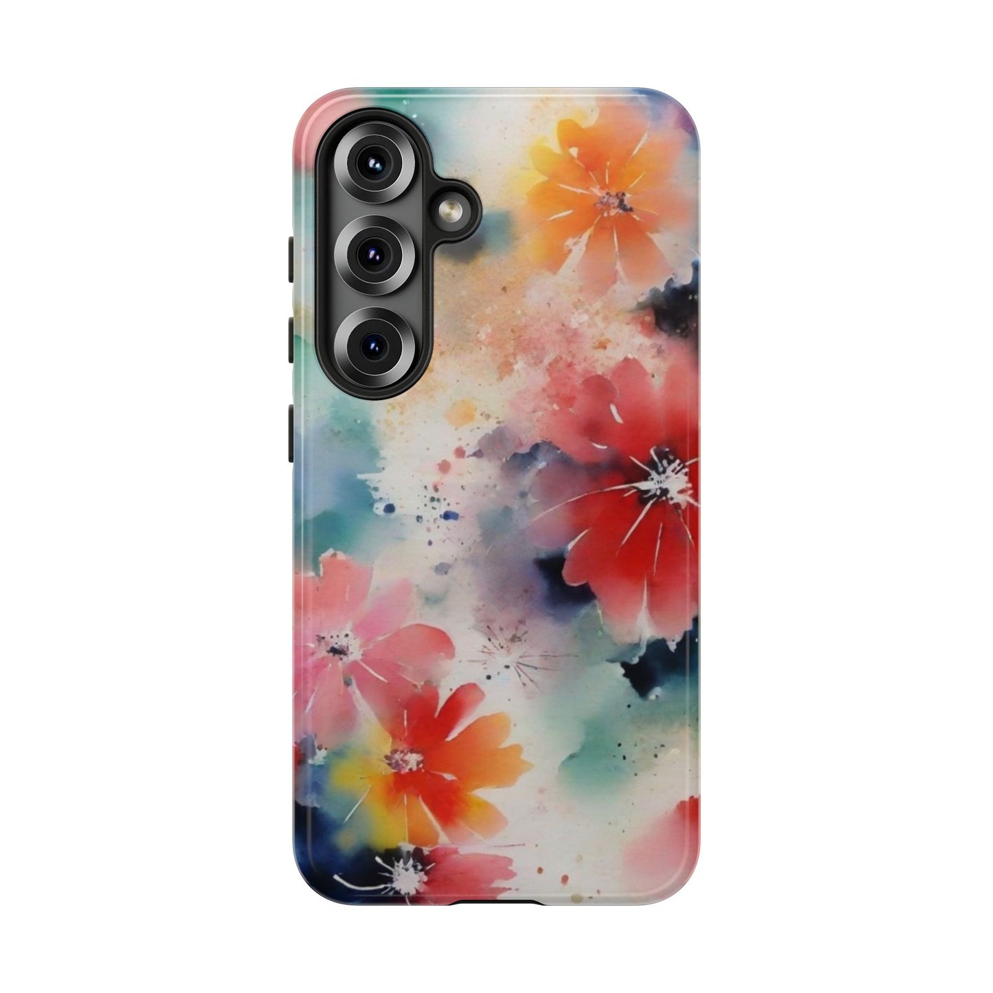 Tough Case Phone Case for Samsung Galaxy S25/S24 – Dual Layer, Matte/Glossy Finish, Wireless Charging Compatible