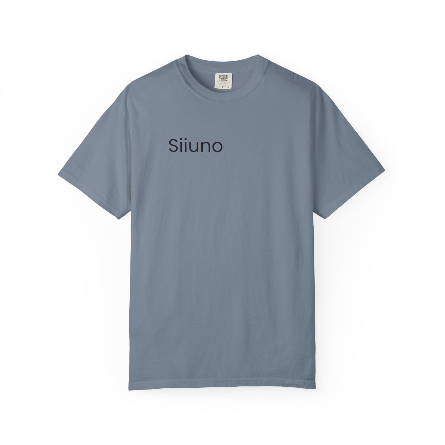 Siiuno Garment-Dyed T-shirt for Everyday Comfort, Unisex Tee for Casual Wear, Gift for Friends, Relaxed Style Tee, Versatile Summer Top