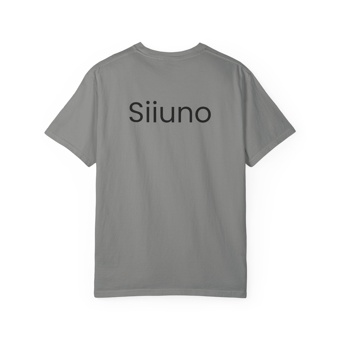 Siiuno Garment-Dyed T-shirt for Everyday Comfort, Unisex Tee for Casual Wear, Gift for Friends, Relaxed Style Tee, Versatile Summer Top