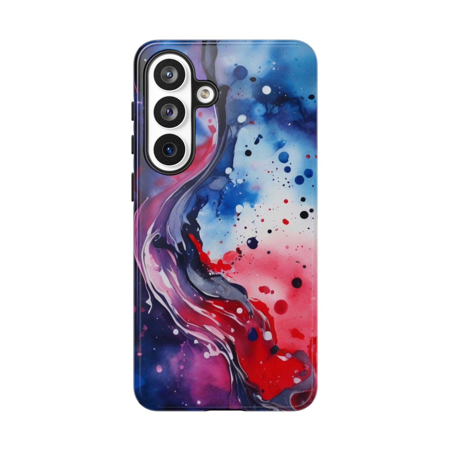 Galaxy Abstract Tough Phone case for Samsung Galaxy S26/S25/S24/S23/S22 – Vibrant Nebula Protective Cover