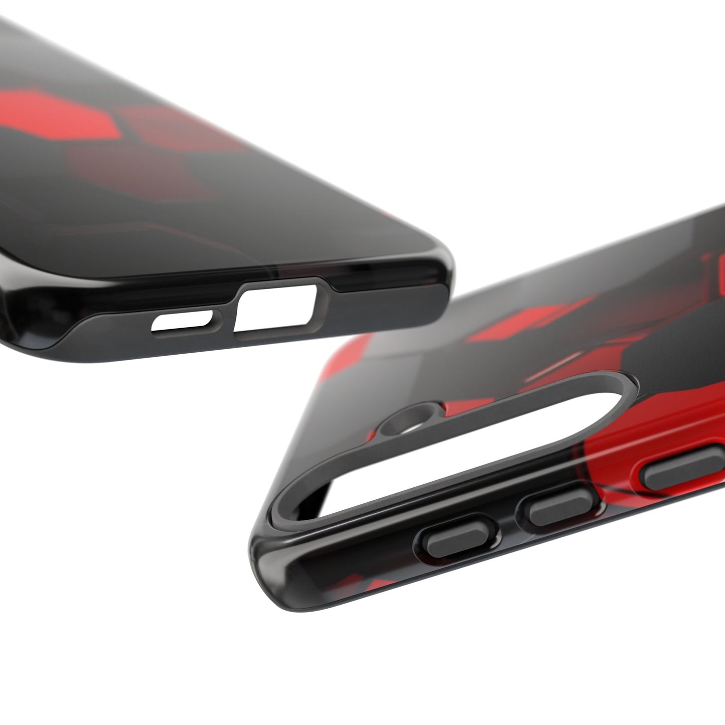 Tough Case Phone Case for iPhone Samsung Galaxy S25/S24 – Dual Layer, Matte/Glossy Finish, Wireless Charging Compatible