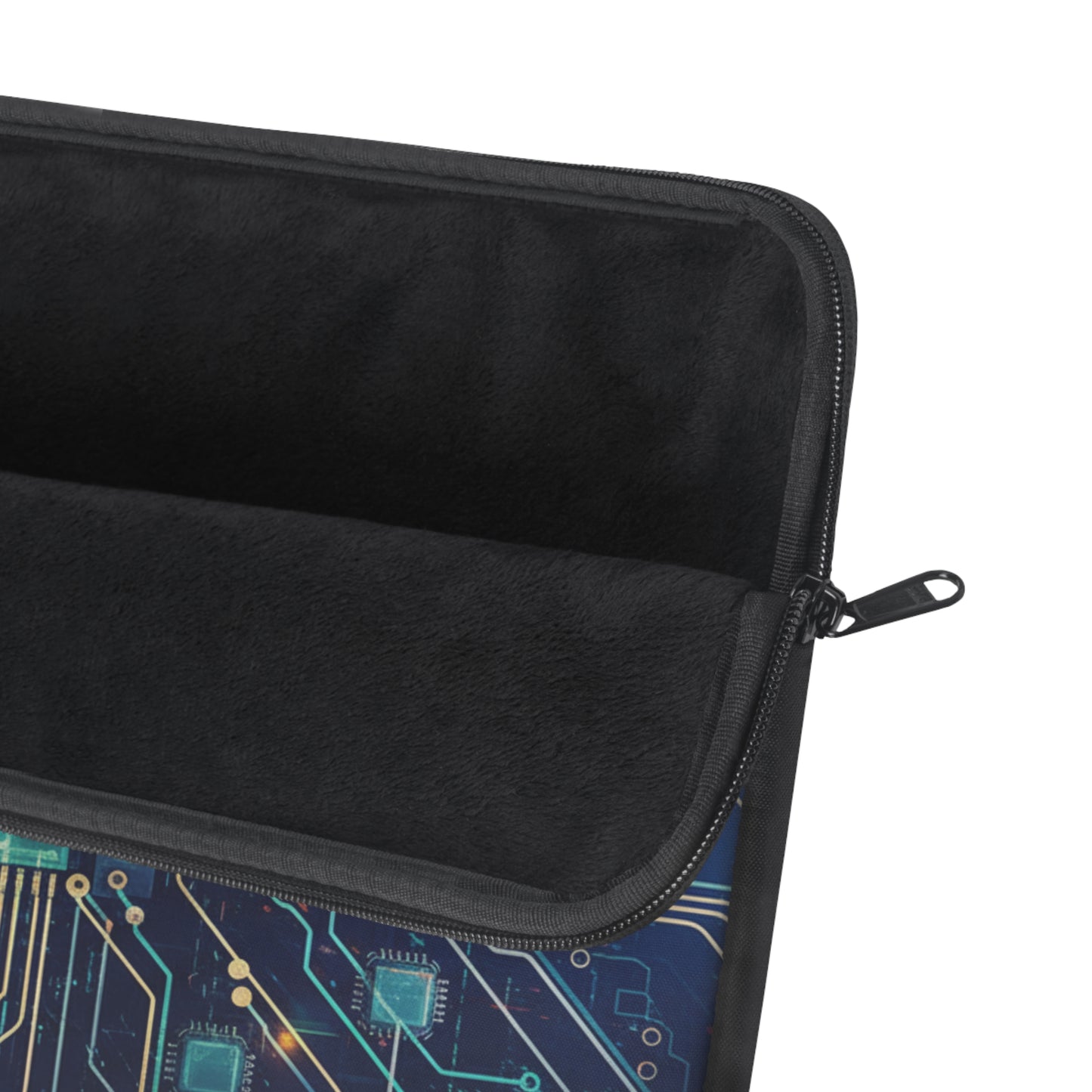 Laptop Sleeve - Modern Tech Accessory, Gift for Students, Stylish Computer Case, Office Essentials | Chic Device Protection for Tech Lovers, Modern Gift, College Essentials, Travel Accessory. Circuit...