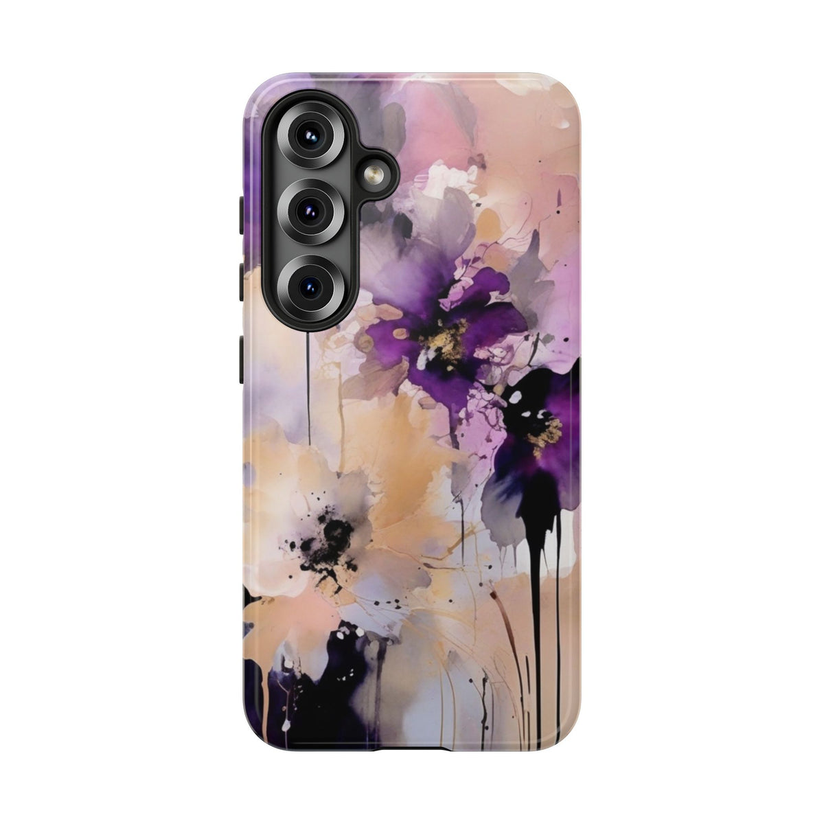 Tough Case Phone Case for Samsung Galaxy S25/S24 – Dual Layer, Matte/Glossy Finish, Wireless Charging Compatible