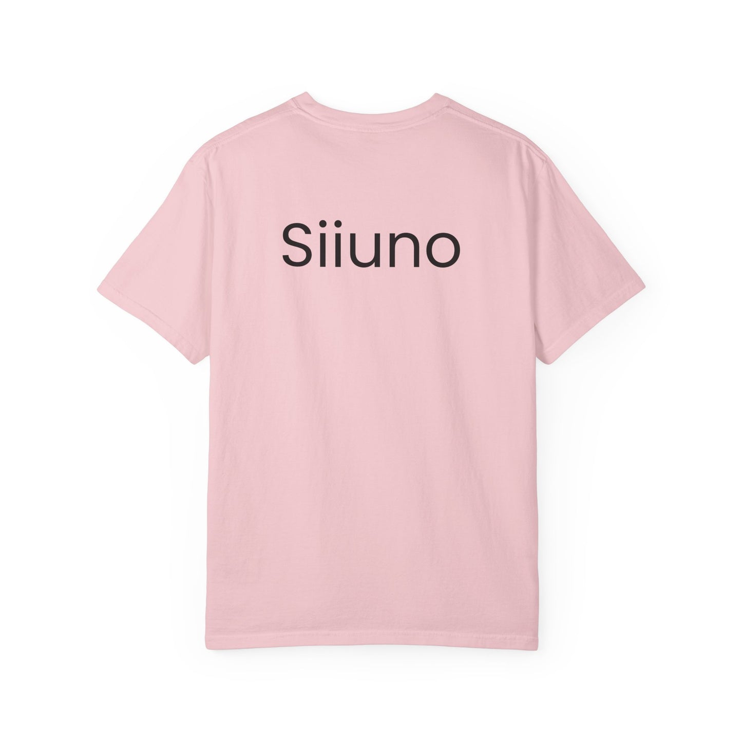 Siiuno Garment-Dyed T-shirt for Everyday Comfort, Unisex Tee for Casual Wear, Gift for Friends, Relaxed Style Tee, Versatile Summer Top