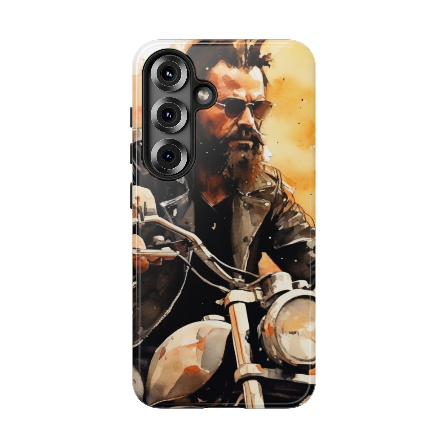 Tough Case Phone Case for Samsung Galaxy S25/S24 – Dual Layer, Matte/Glossy Finish, Wireless Charging Compatible