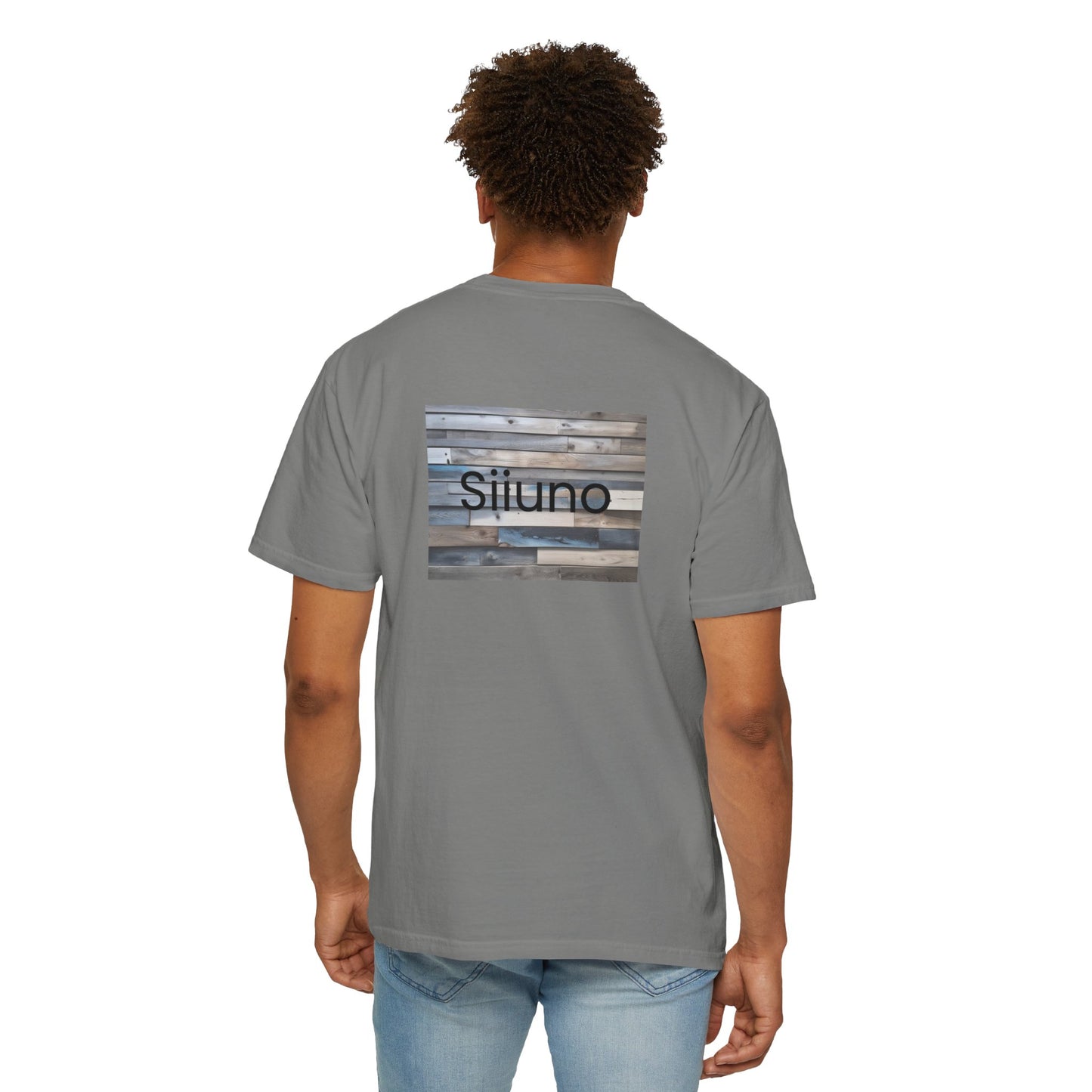 Garment-Dyed T-Shirt with Unique Design, Casual Tee, Vintage-Inspired Shirt, Everyday Wear, Stylish Summer Top