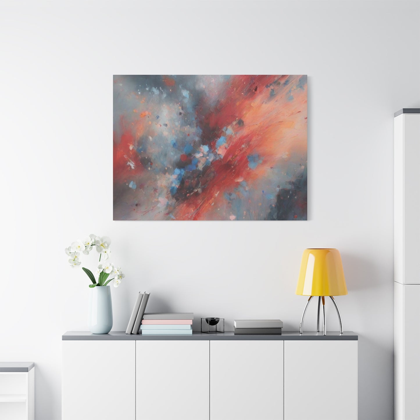 Abstract Art Canvas Print – Modern Wall Art, Digital Artwork, Matte Canvas, Ready to Hang, Home & Office Décor, Modern Wall Décor