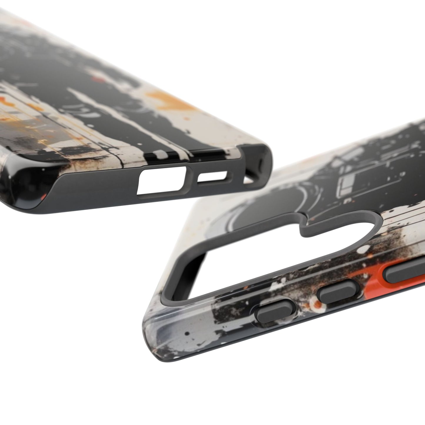 Tough Case Phone Case for Samsung Galaxy S25/S24 – Dual Layer, Matte/Glossy Finish, Wireless Charging Compatible