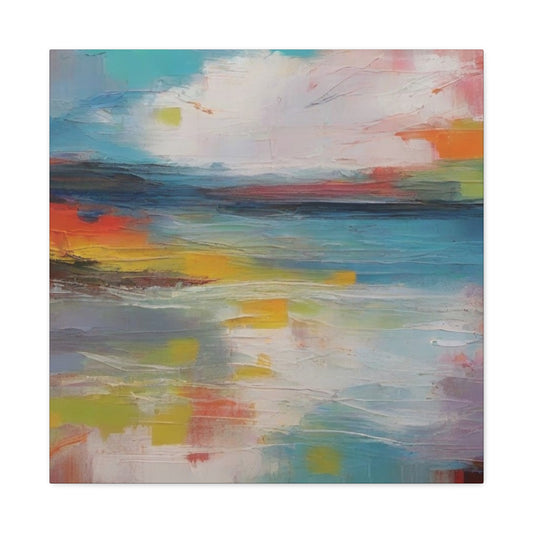 Abstract Art Canvas Print – Modern Wall Art, Digital Artwork, Matte Canvas, Ready to Hang, Home & Office Décor, Modern Wall Décor