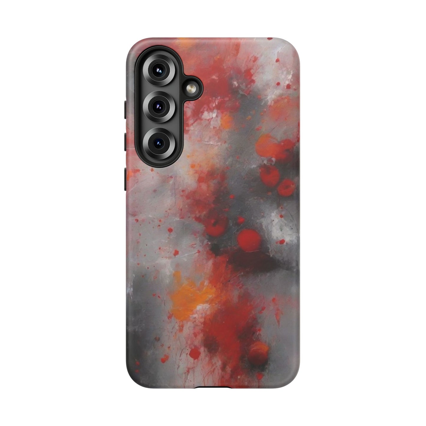 Tough Case Phone Case for Samsung Galaxy S25/S24 – Dual Layer, Matte/Glossy Finish, Wireless Charging Compatible