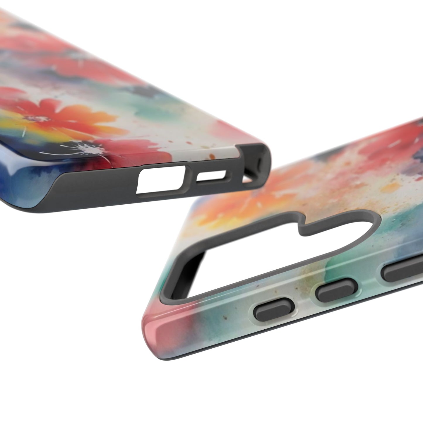 Tough Case Phone Case for Samsung Galaxy S25/S24 – Dual Layer, Matte/Glossy Finish, Wireless Charging Compatible