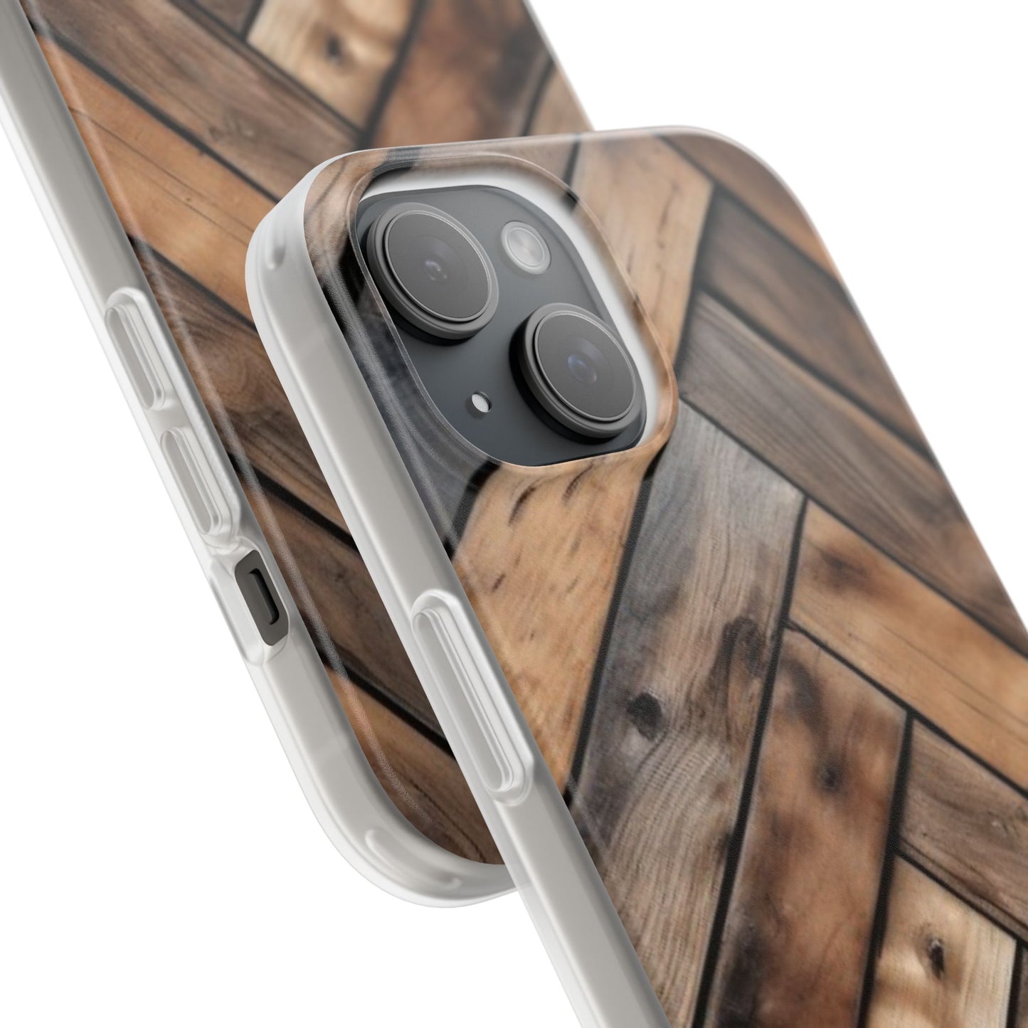 Flexi Clear TPU Case for iPhone 16/15/14 – Slim, Lightweight, Wireless Charging Compatible, Stylish Phone Cover, Phone Protector, Gift for Him or Her.