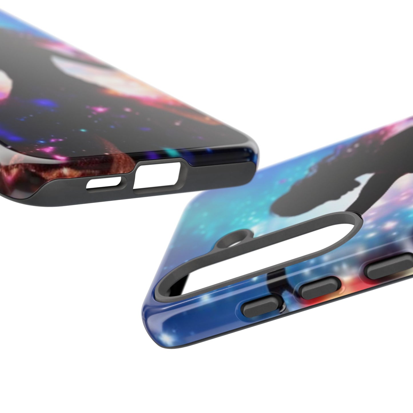 Tough Cases Phone Cases for Samsung Galaxy S25/S24– Dual Layer, Matte/Glossy Finish, Wireless Charging Compatible