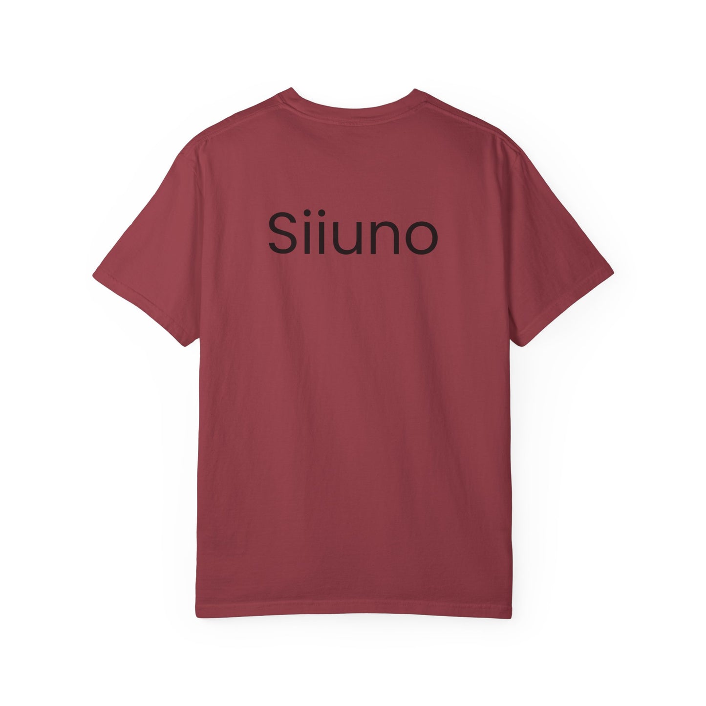 Siiuno Garment-Dyed T-shirt for Everyday Comfort, Unisex Tee for Casual Wear, Gift for Friends, Relaxed Style Tee, Versatile Summer Top