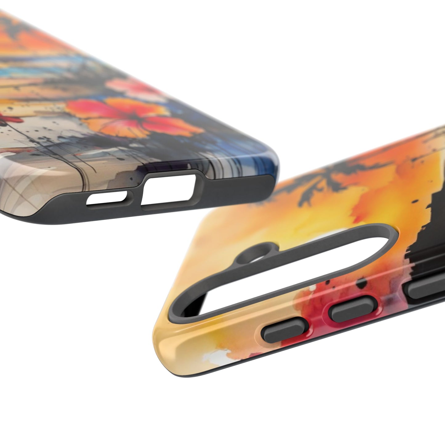 Tough Case Phone Case for iPhone 16, Samsung Galaxy S25/S24 – Dual Layer, Matte/Glossy Finish, Wireless Charging Compatible