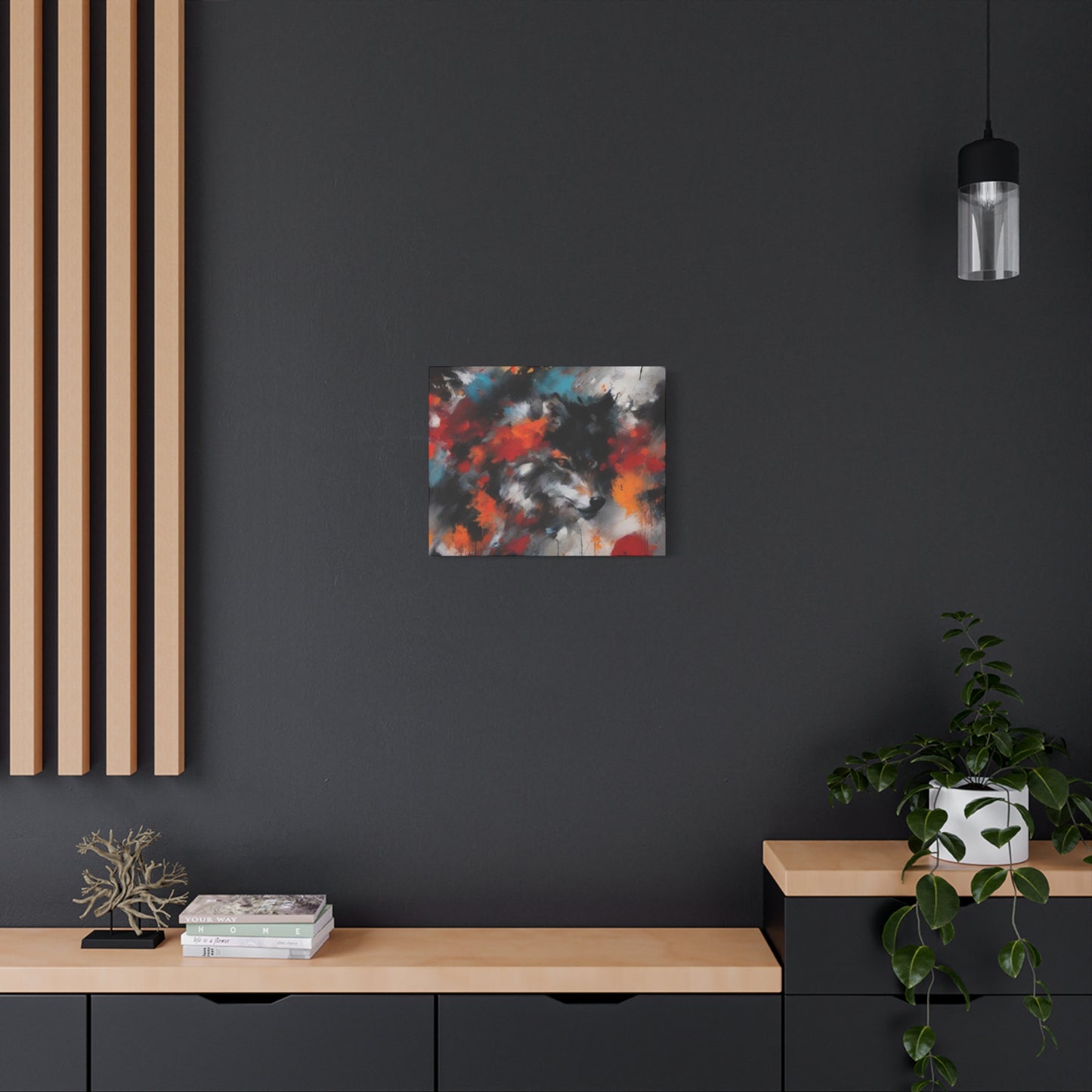 Abstract Art Canvas Print – Modern Wall Art, Digital Artwork, Matte Canvas, Ready to Hang, Home & Office Décor, Modern Wall Décor