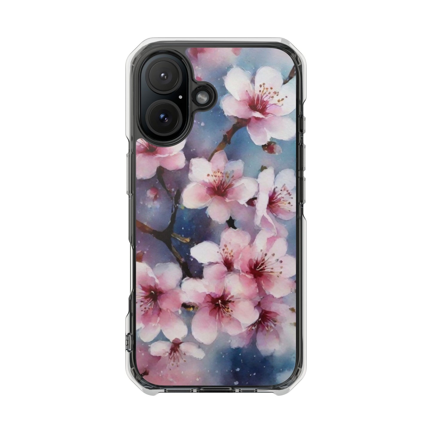 Magnetic Phone Case for iPhone 16/15/14 | Stylish Clear Impact Case, Trendy Protection for iPhone, Unique Gifts for Tech Lovers, Modern Aesthetic