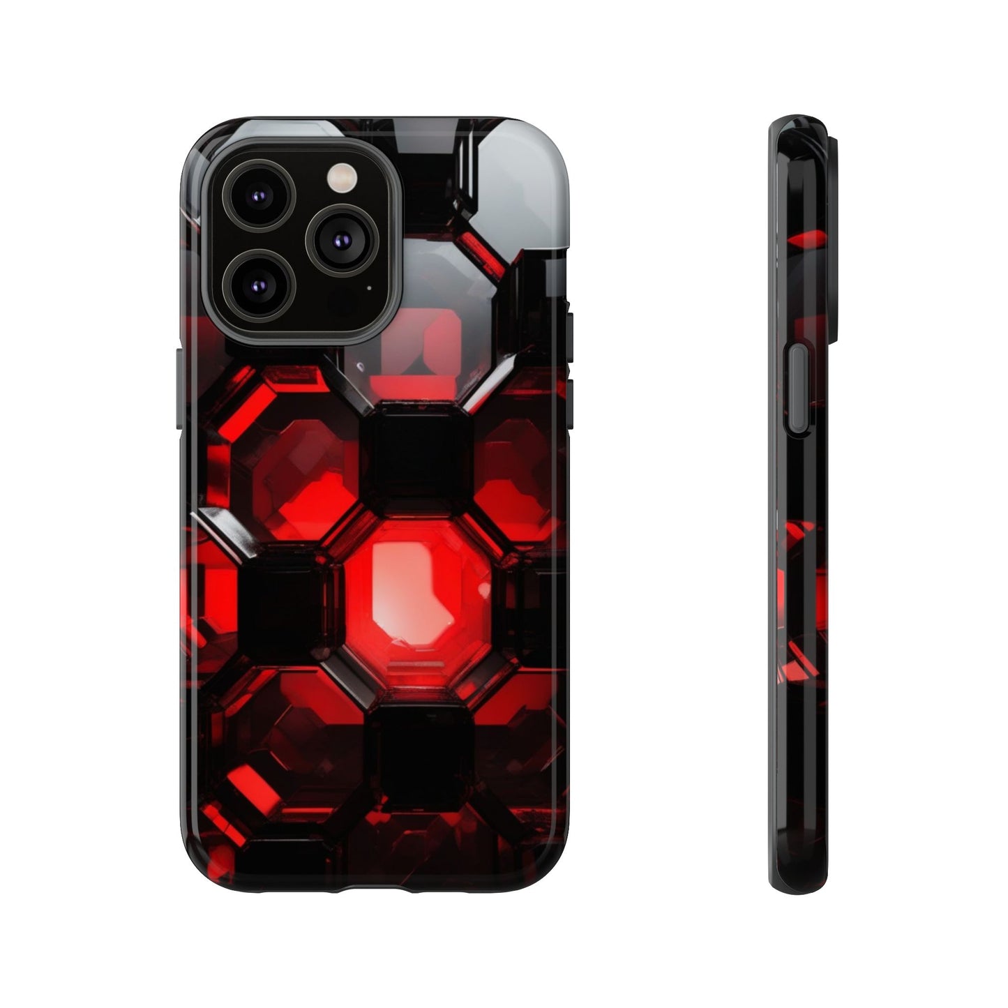 iPhone Tough Case Phone Case for iPhone 14\15\16\17 – Dual Layer, Matte/Glossy Finish, Wireless Charging Compatible