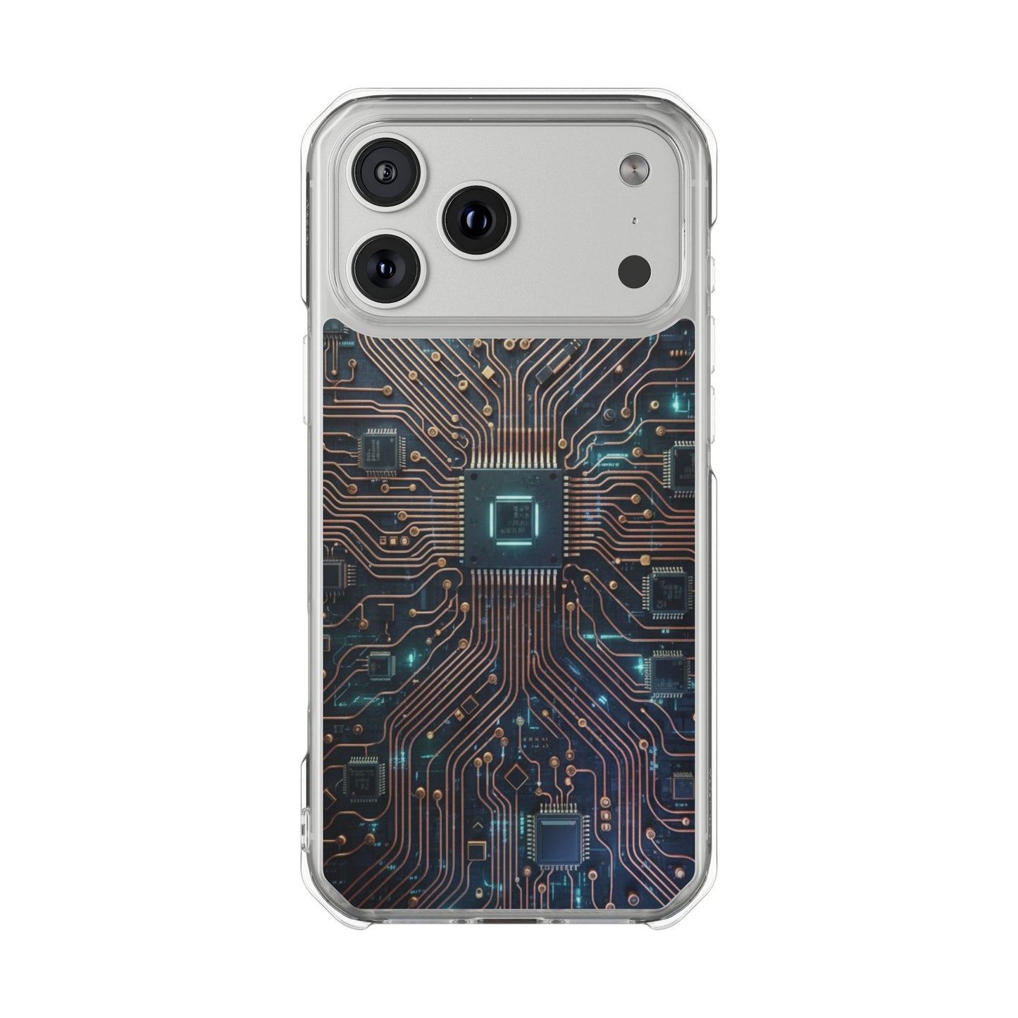 Magnetic Impact Phone Case for iPhone 17/16/15/14. Magnetic Impact Phone Case — Cyber Circuit Design