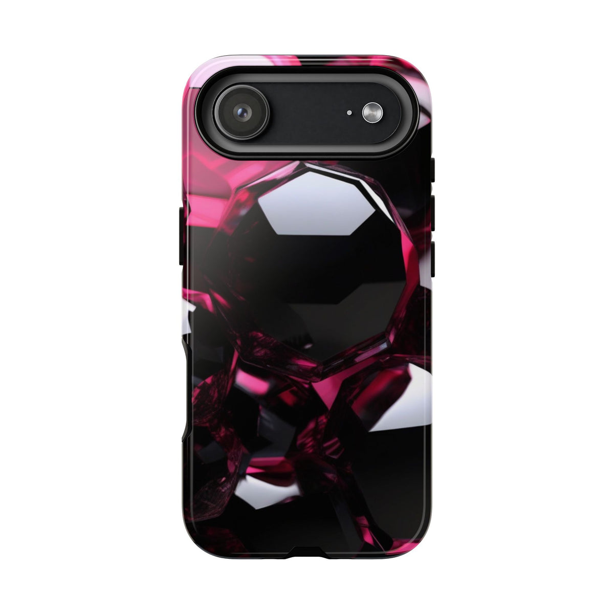 iPhone Tough Case Phone Case for iPhone 14\15\16\17 – Dual Layer, Matte/Glossy Finish, Wireless Charging Compatible