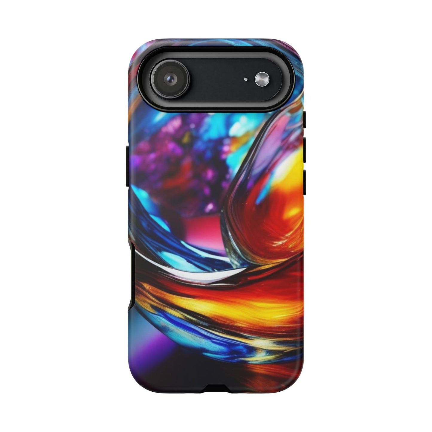 Vibrant Phone Case, Tough Cases for iPhone 17/16/15/14, Stylish Smartphone Cover, Colorful Mobile Accessories, Gift for Tech Lovers