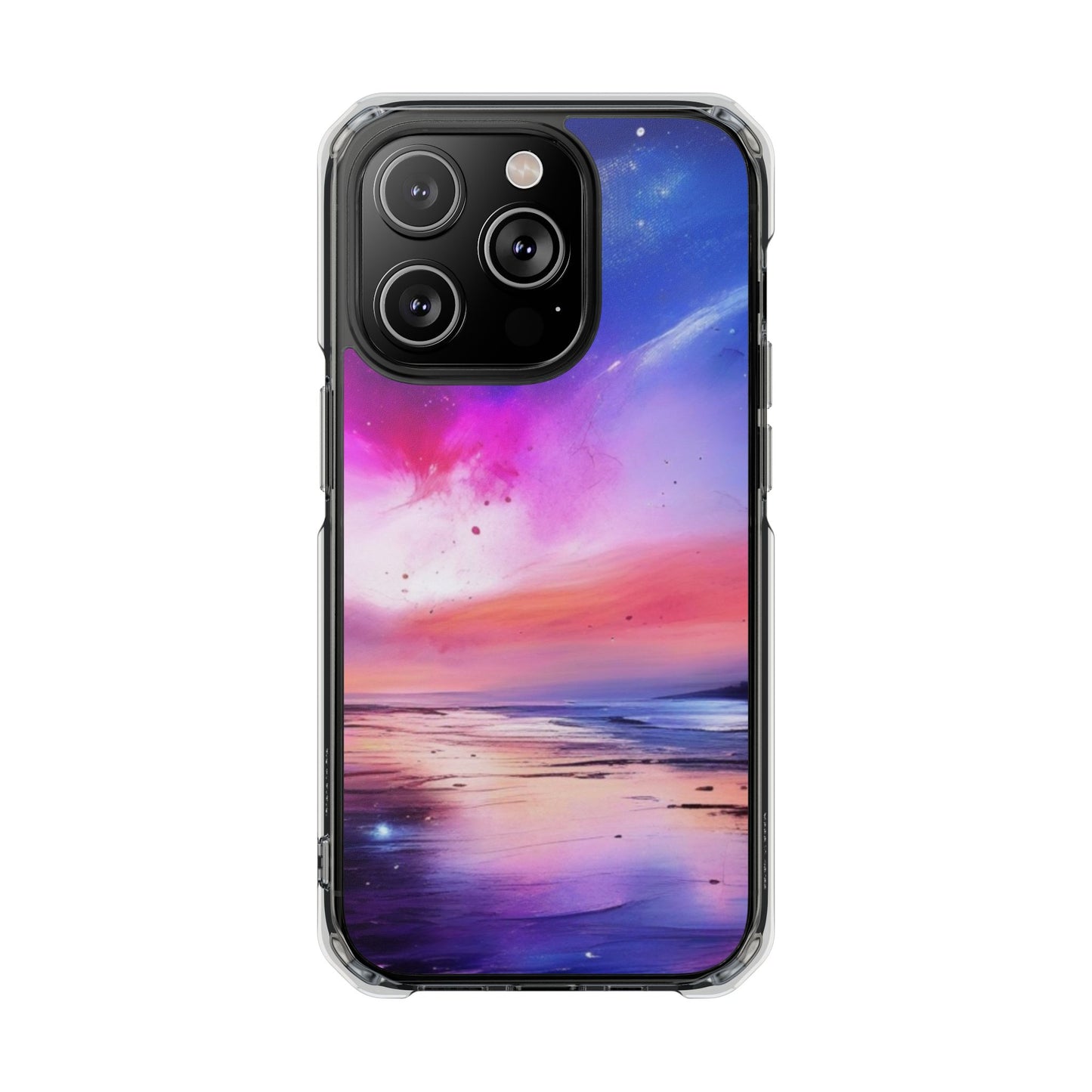 Magnetic Impact Phone Case for iPhone 16/15/14, Vibrant Magnetic Clear Impact Phone Cases, Protective Cases, Custom Phone Covers, Unique Phone Accessories, Gift for Tech Lovers