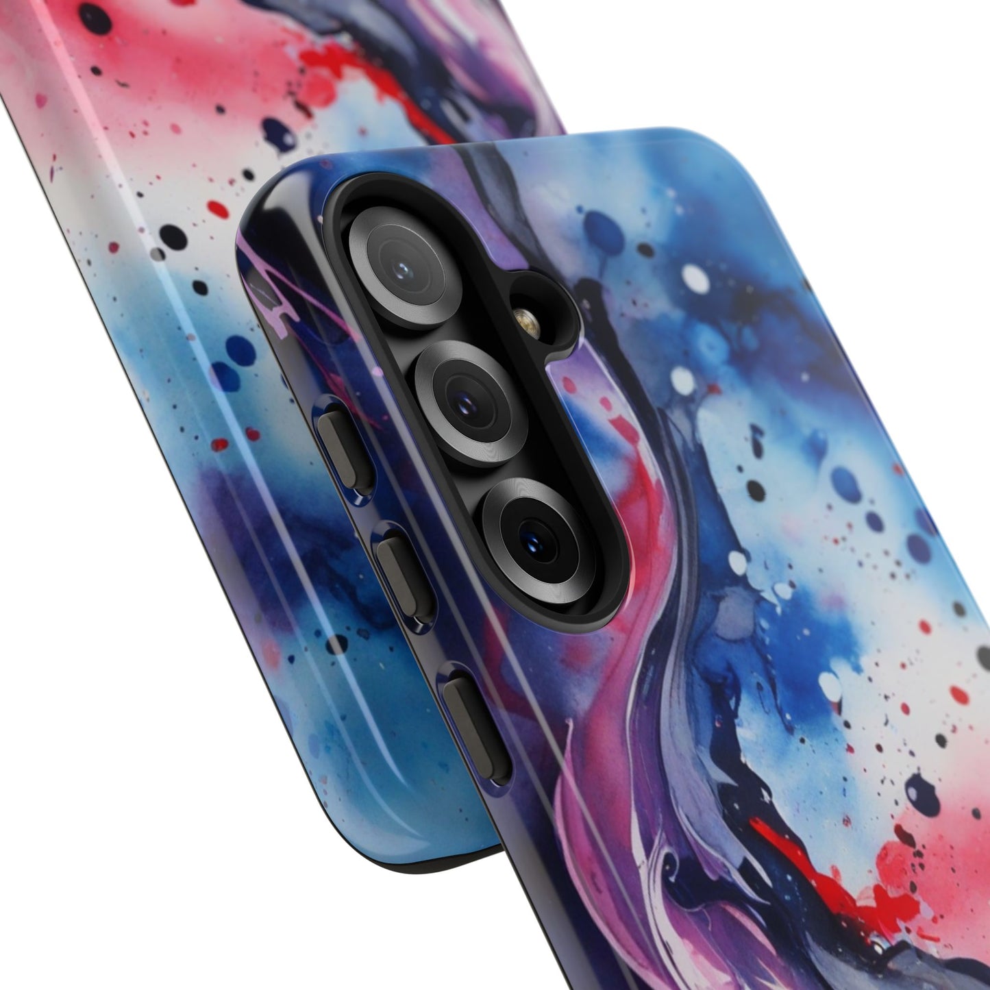 Galaxy Abstract Tough Phone case for Samsung Galaxy S25/S24/S23 – Vibrant Nebula Protective Cover