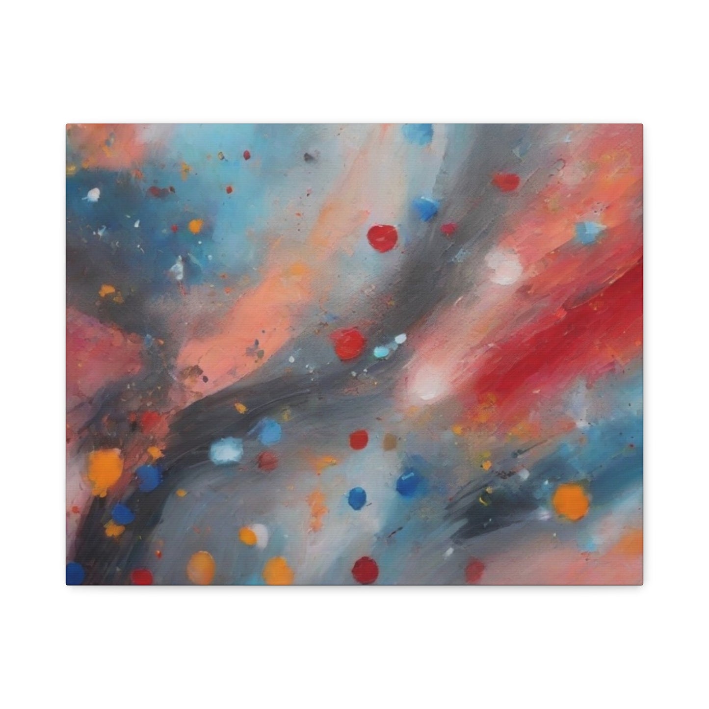 Abstract Art Canvas Print – Modern Wall Art, Digital Artwork, Matte Canvas, Ready to Hang, Home & Office Décor, Modern Wall Décor